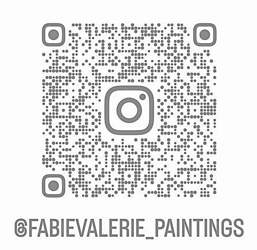 QR code vers le profil Instagram de Valérie Fabie